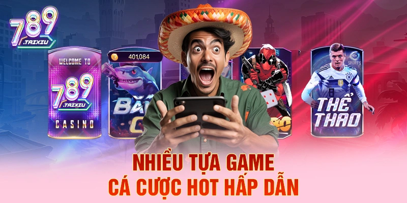 Nhiều tựa game cá cược hot hấp dẫn tại one88